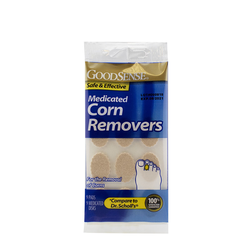 GoodSense® Hypoallergenic Medicated Corn Removers Pads & Disks