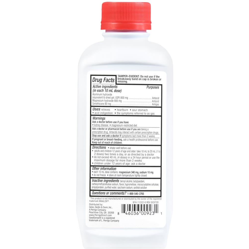 This product's drug facts, warnings, and directions
