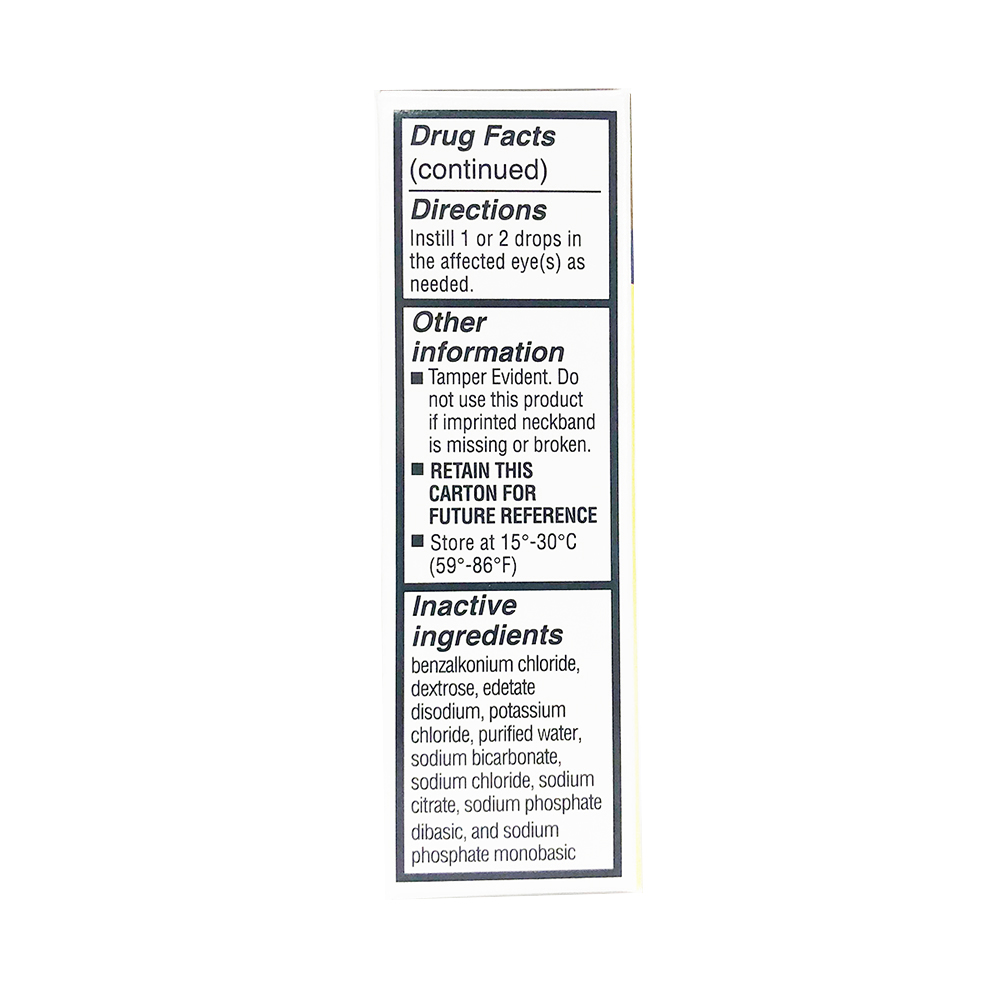 This product's drug facts, warnings, and directions