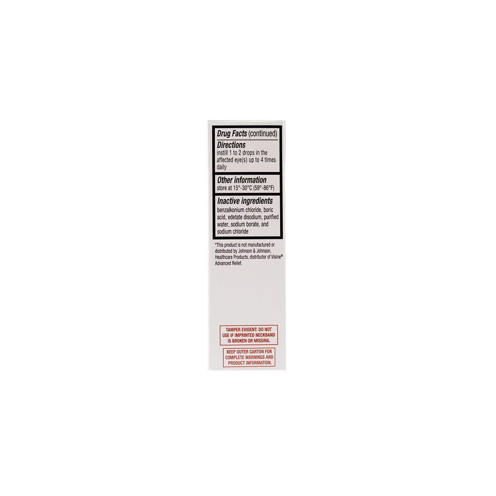 This product's drug facts, warnings, and directions