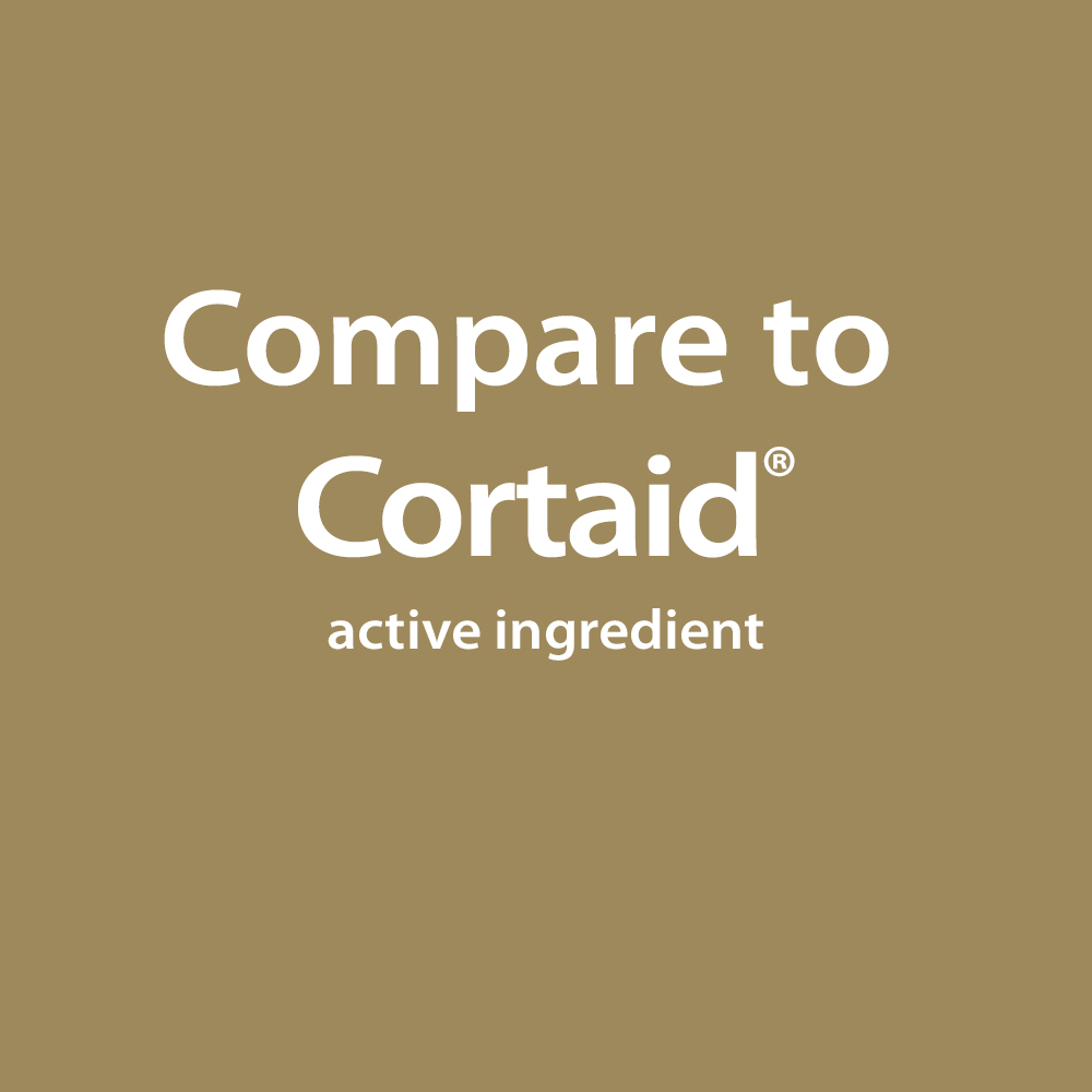 Compare to Cortaid® active ingredients
