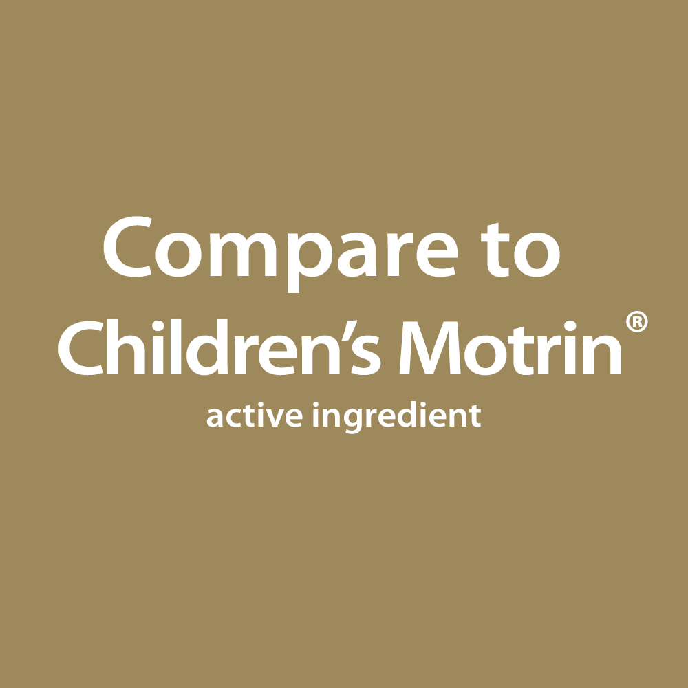 GoodSense&reg; Children's Ibuprofen compares to Children's Motrin&reg; active ingredients