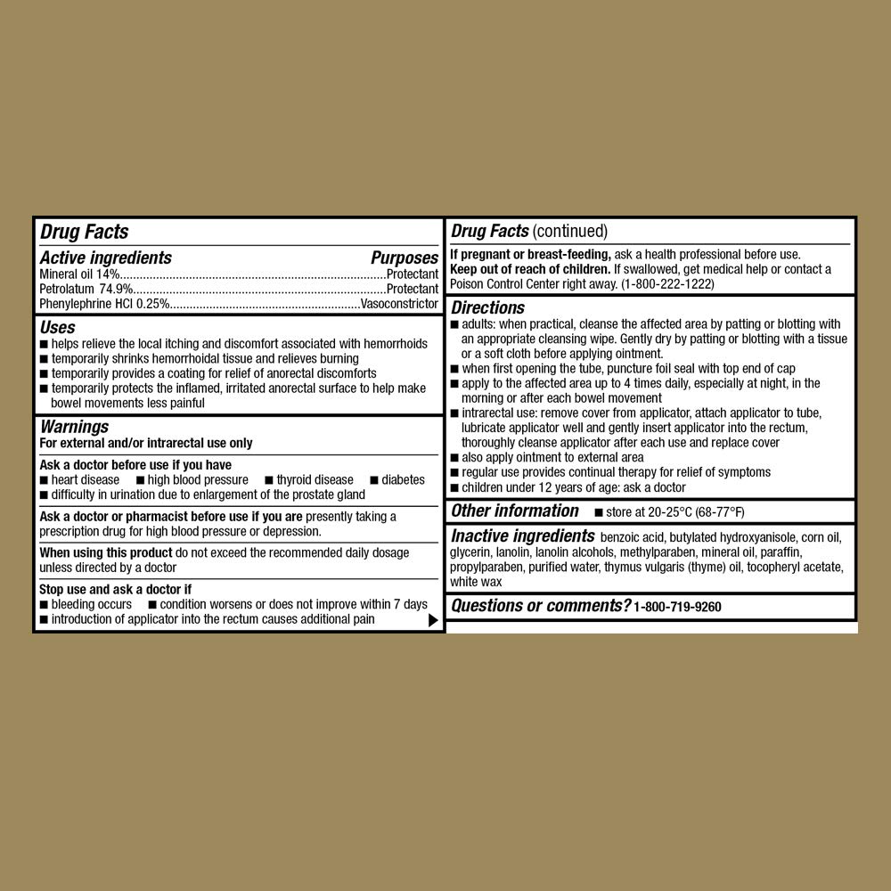This product's drug facts, warnings, and directions