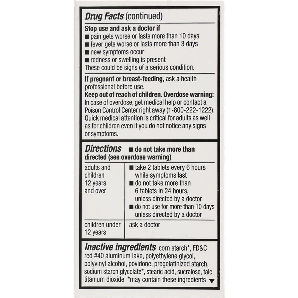 This product's active ingredients