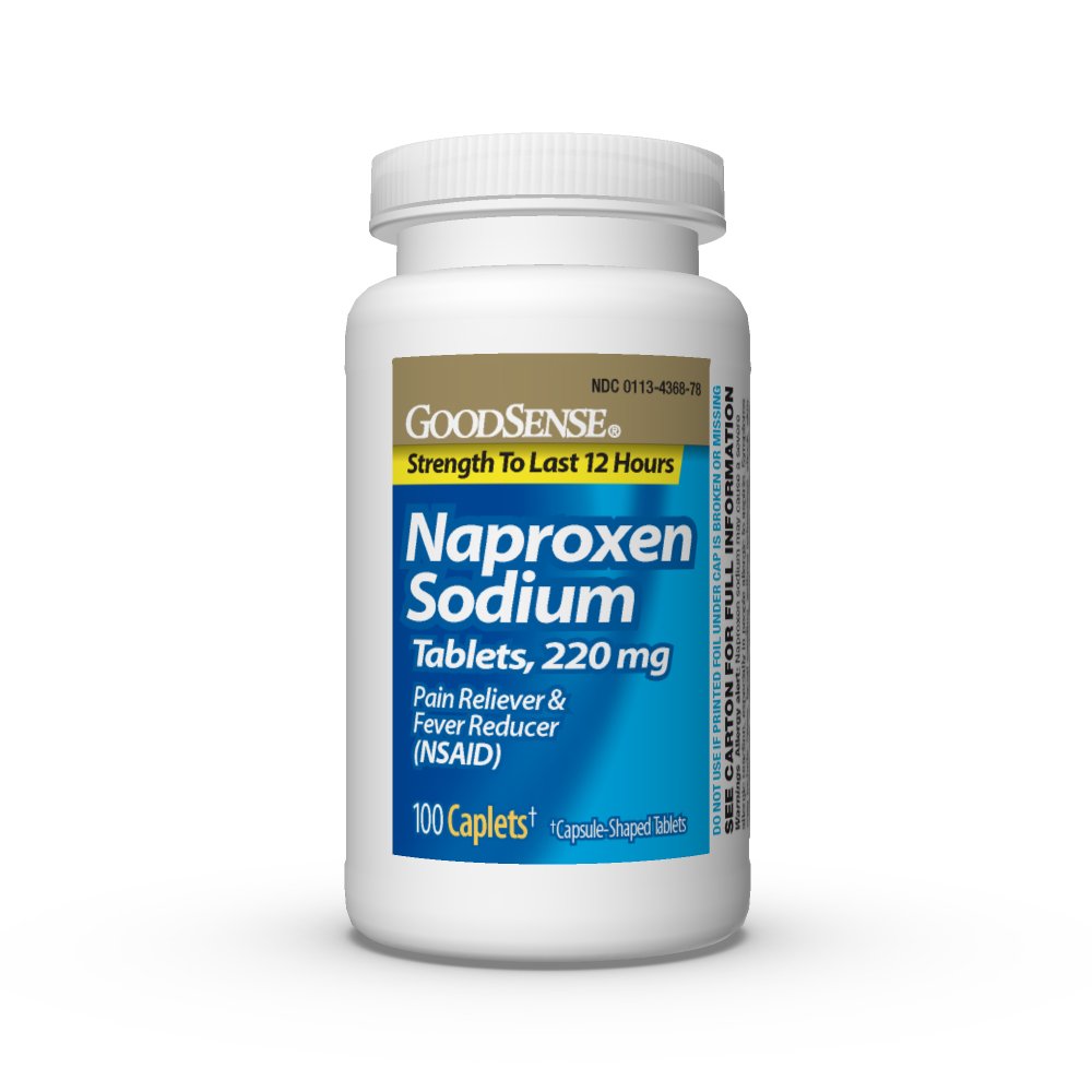 GoodSense® Naproxen Sodium Caplets 220 mg, 100 ea