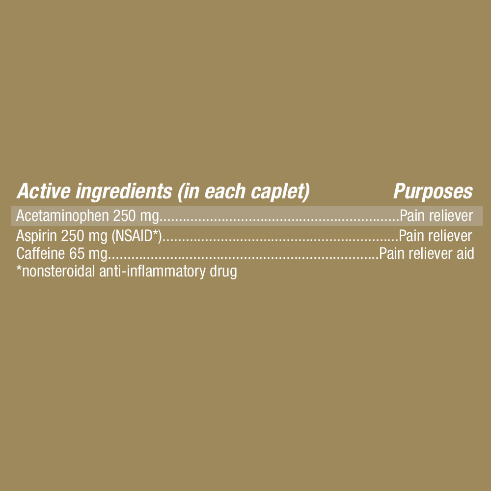 This product's active ingredients