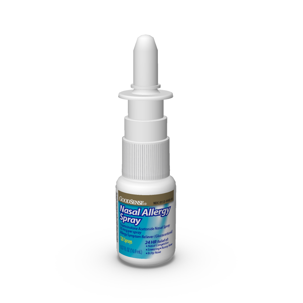 GoodSenseŽ Nasal Allergy Spray, Triamcinolone Acetonide, 0.57 oz/ea, 24/cs