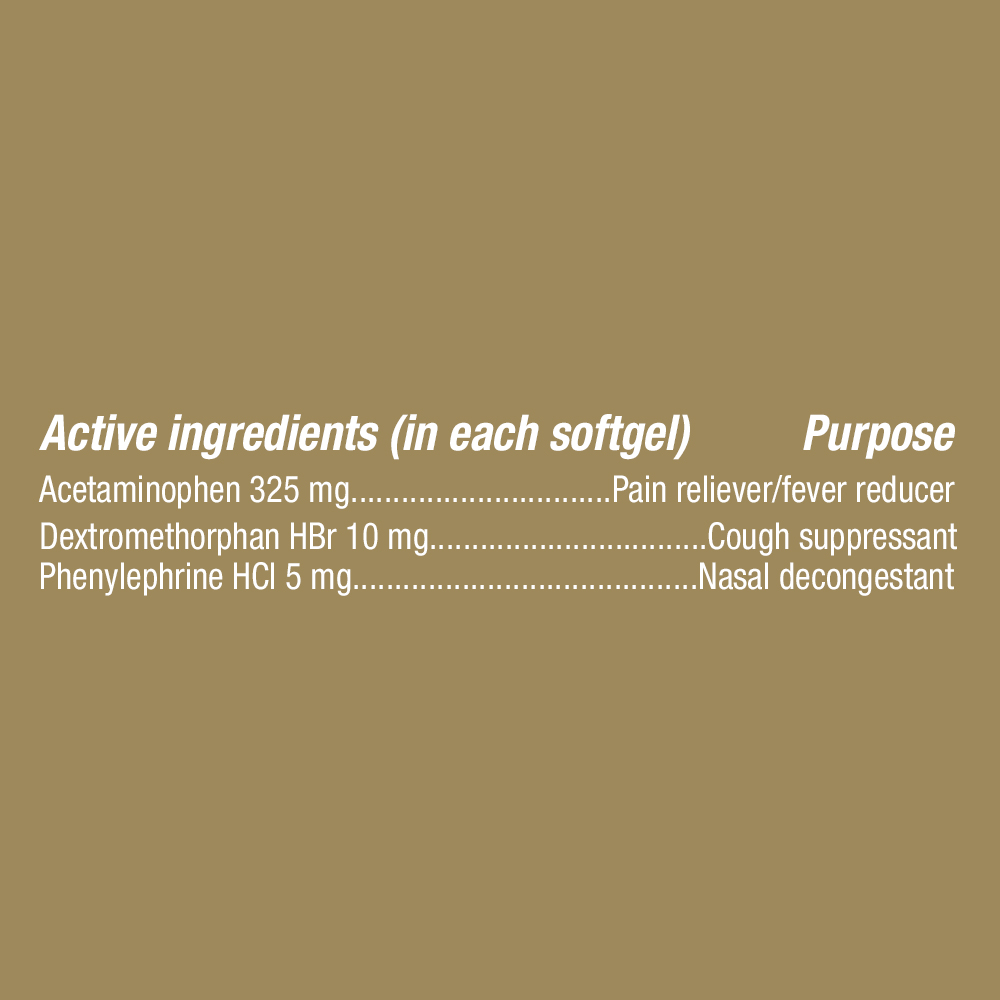 This product's active ingredients