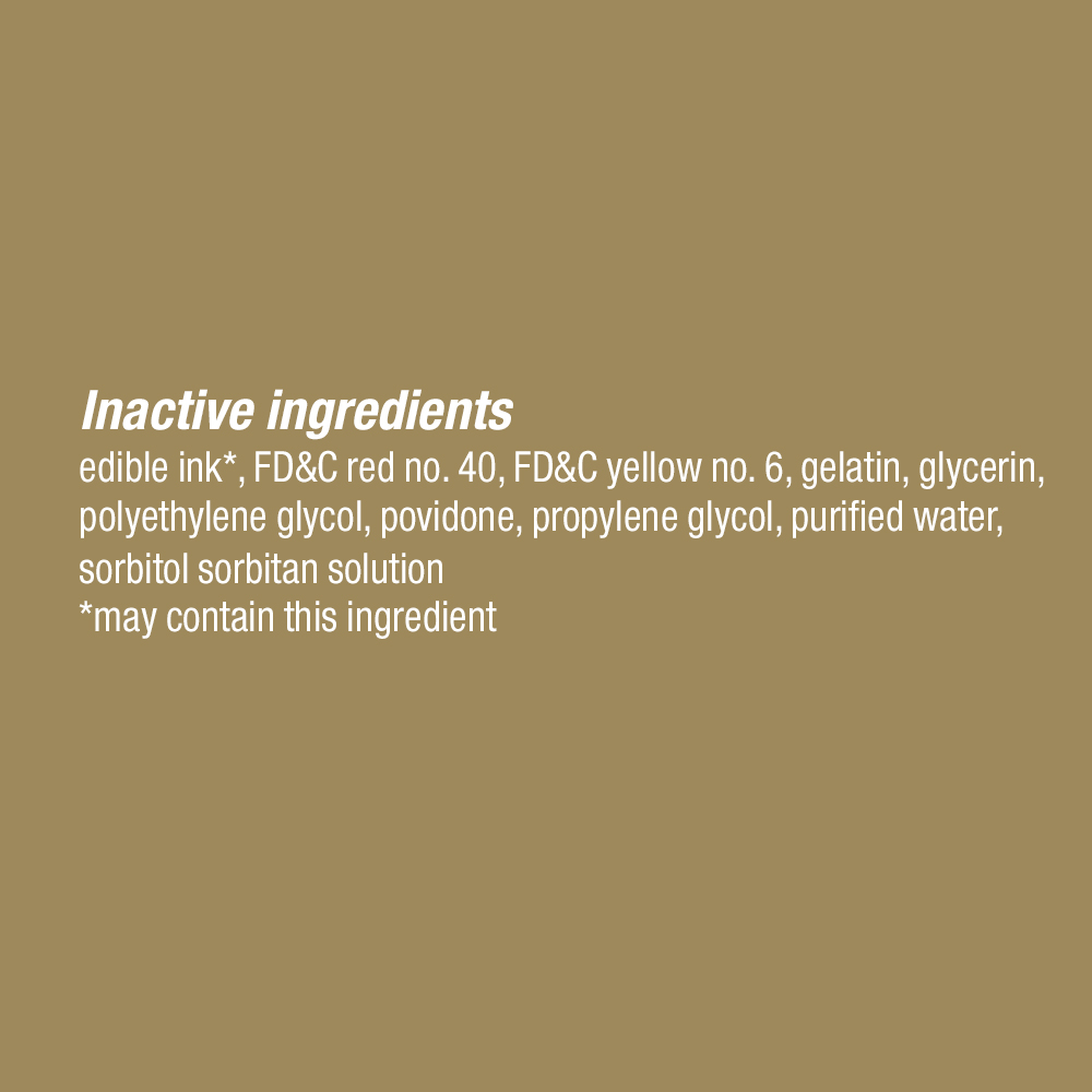 This product's inactive ingredients