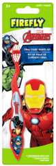 Firefly® Kids Iron Man Soft Toothbrush with Cap, 1 Count