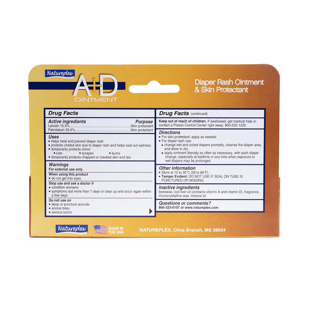 This product's drug facts, warnings, and directions