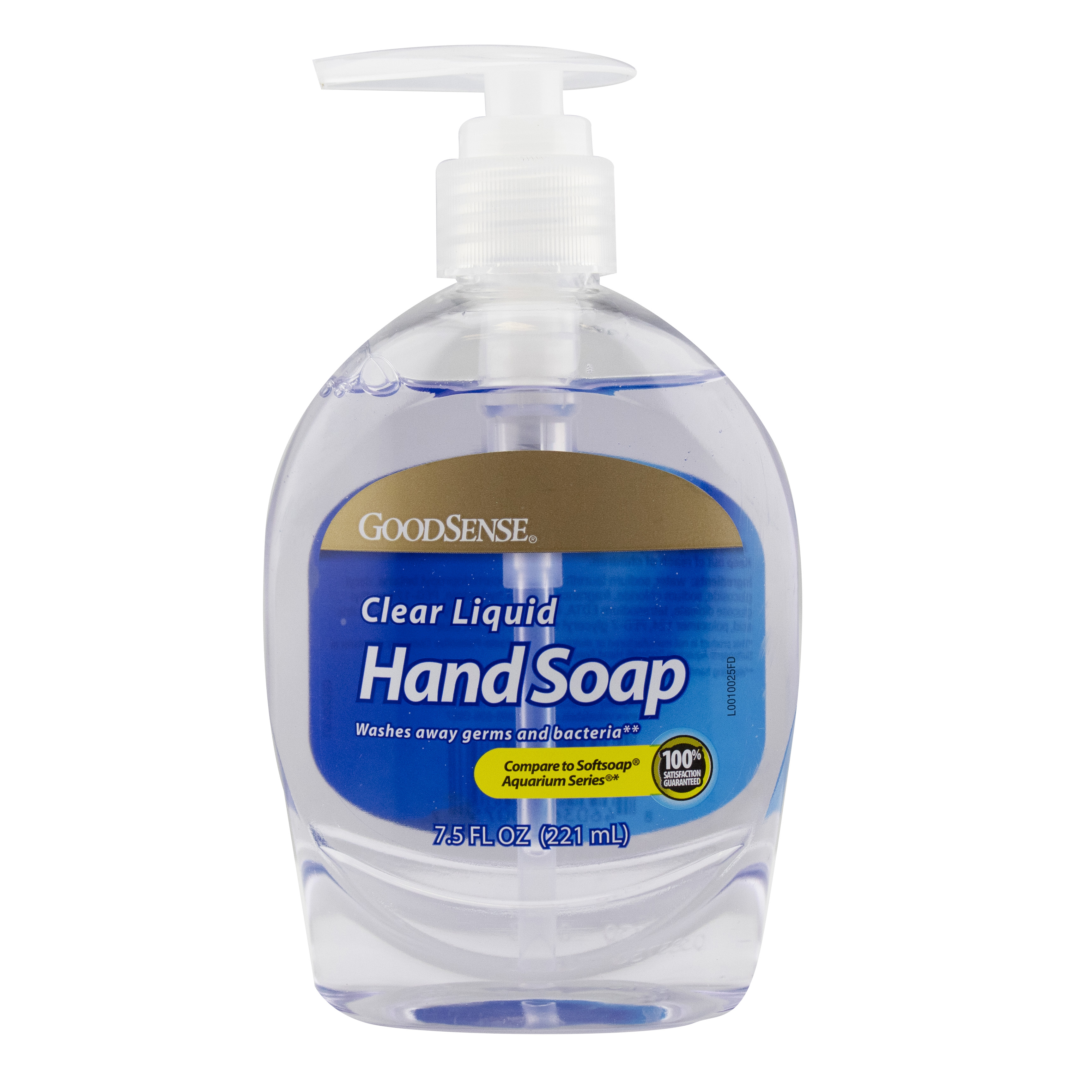 GoodSense® Clear Liquid Hand Soap, Pump, 7.5 fl oz/ea