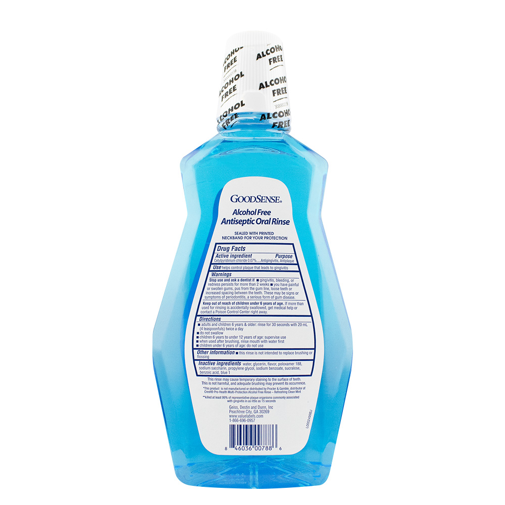 This product's drug facts, warnings, and directions