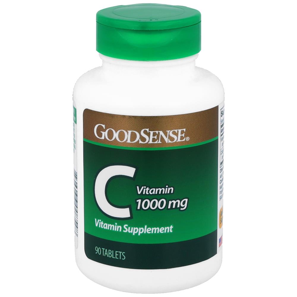 GoodSense&reg; Vitamin C 1000 mg Viatmin Supplement Tablets, 90 Count