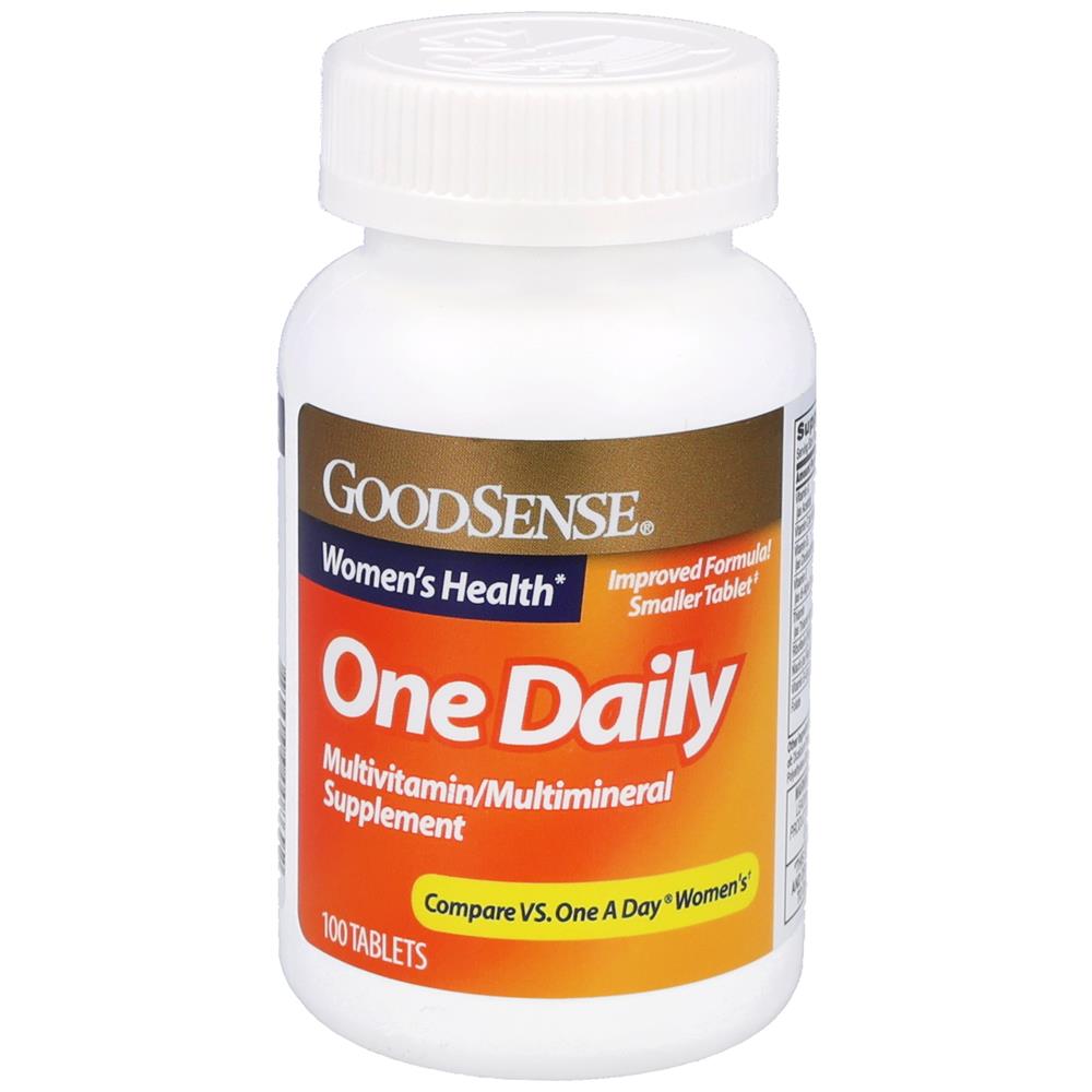 GoodSense&reg; One Daily Women's Health Multivitamin Tablets, 100 Count