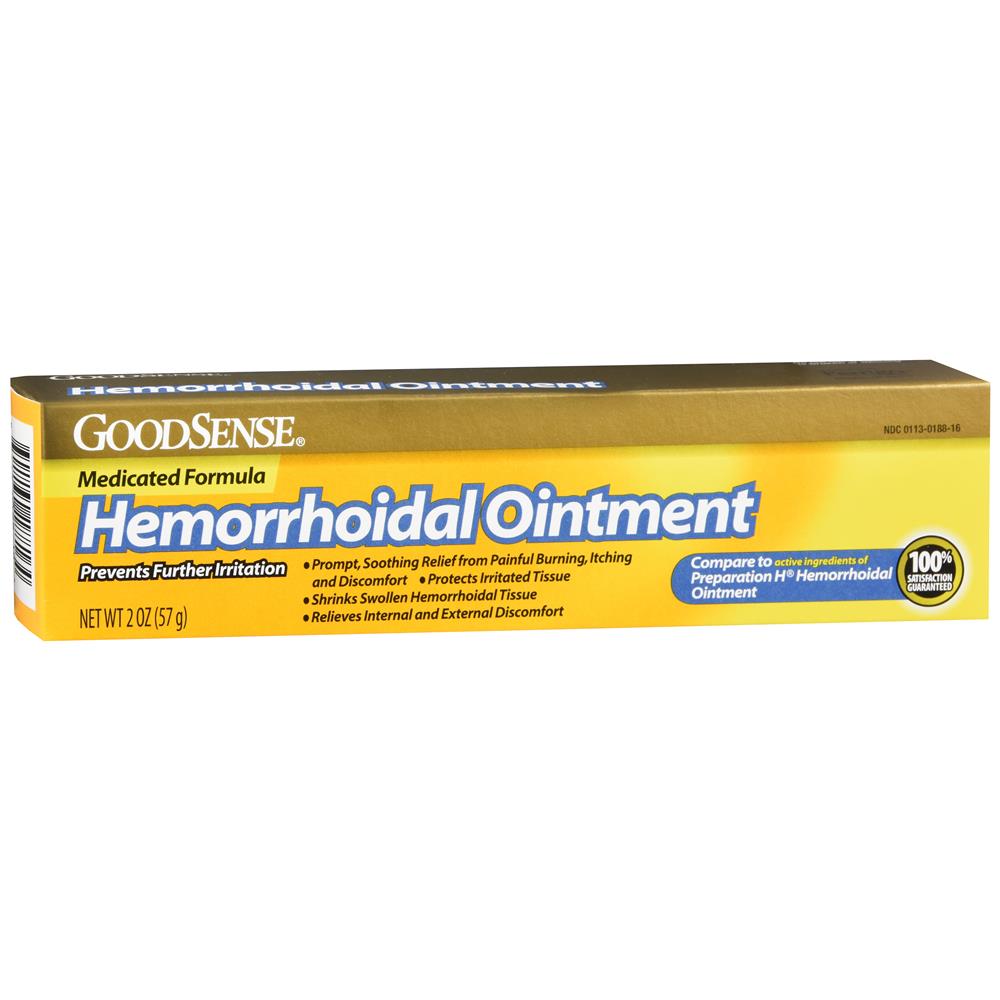 GoodSense&reg; Hemorrhoidal Pain Relief Ointment, 2 oz/ea