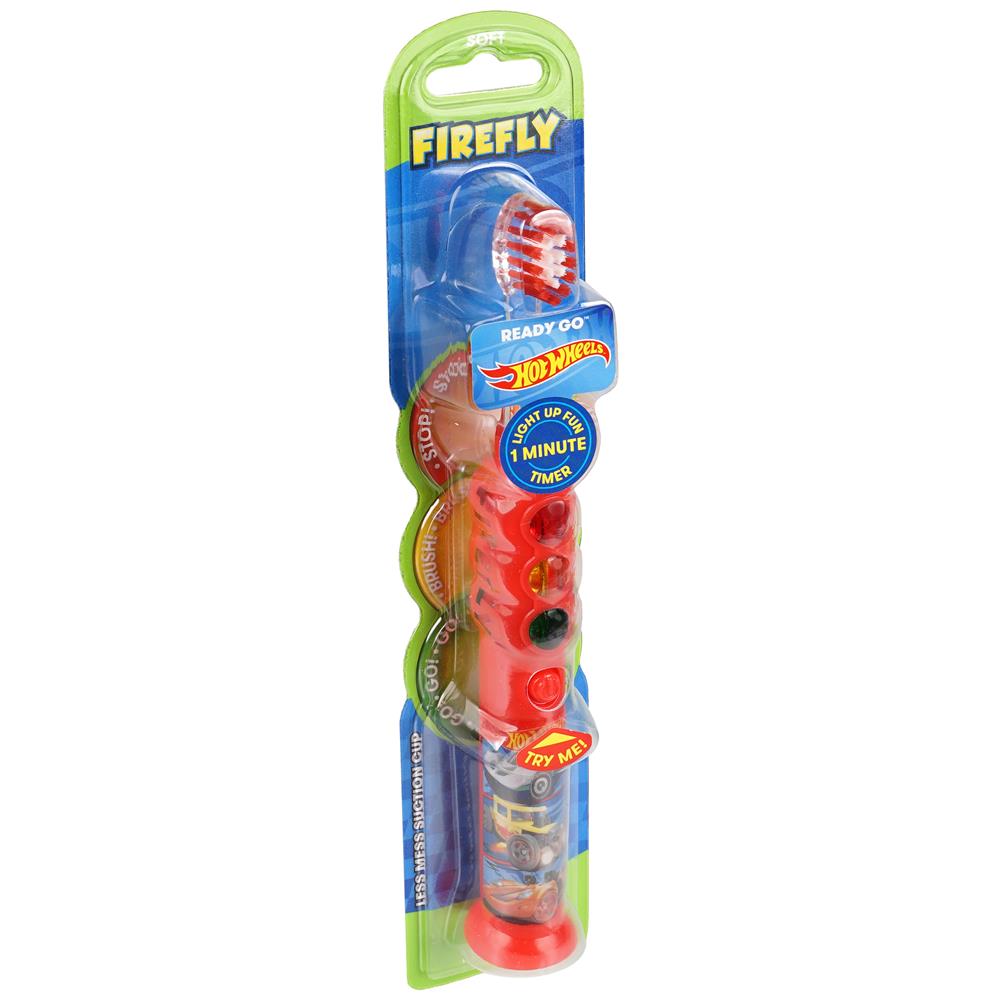 Firefly® Kids Ready Go Hot Wheels Light-Up Timer Toothbrush, 1 Count