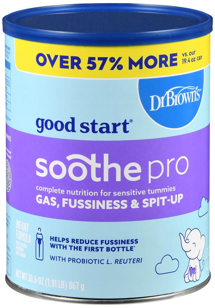 Good Start® Dr. Brown's™ Soothe Pro Powder, 4x30.6oz