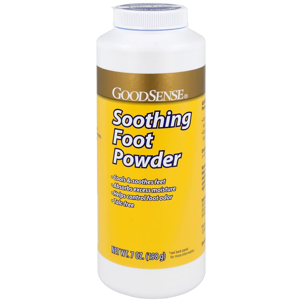 GoodSense® Soothing Foot Powder, Absorbs Wetness, 7 oz
