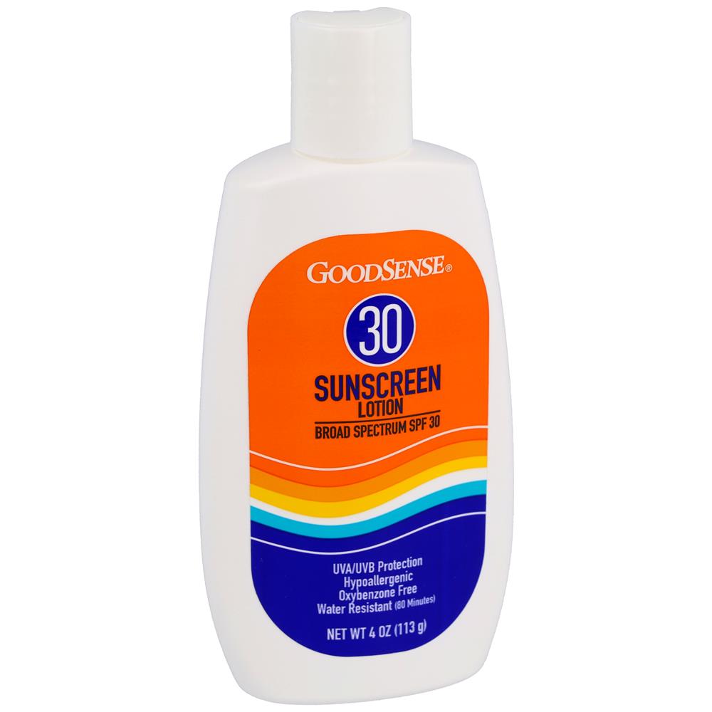 GoodSense® Sunscreen Lotion, Broad Spectrum SPF-30, 4 oz