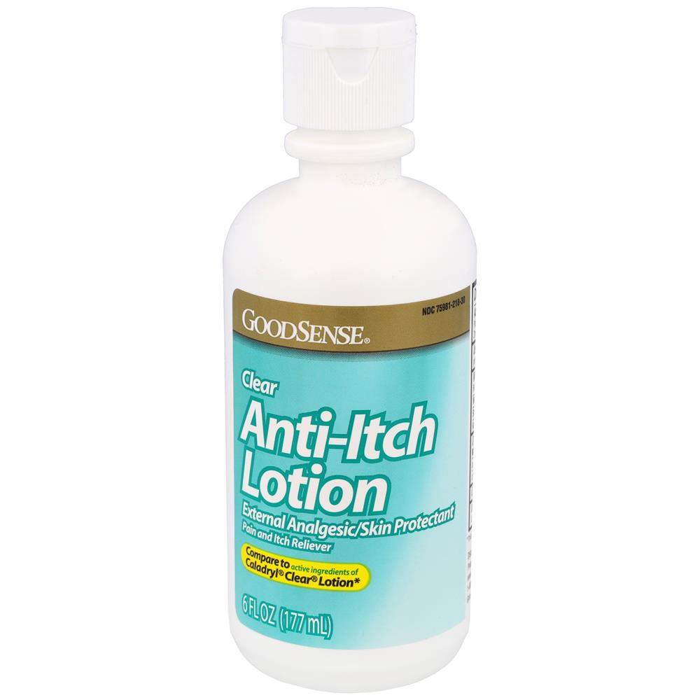 GoodSense® Clear Anti-Itch Lotion, Flip Top, 6 fl oz/ea